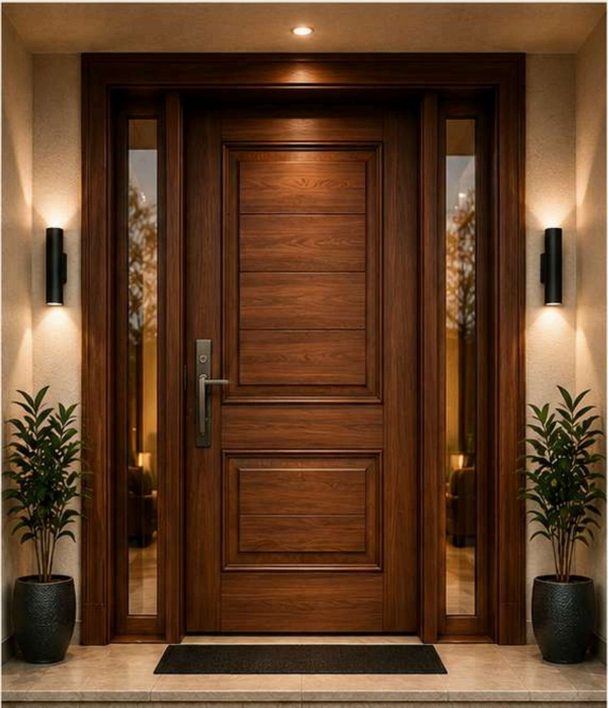 VAVA Woods solid teak entrance door