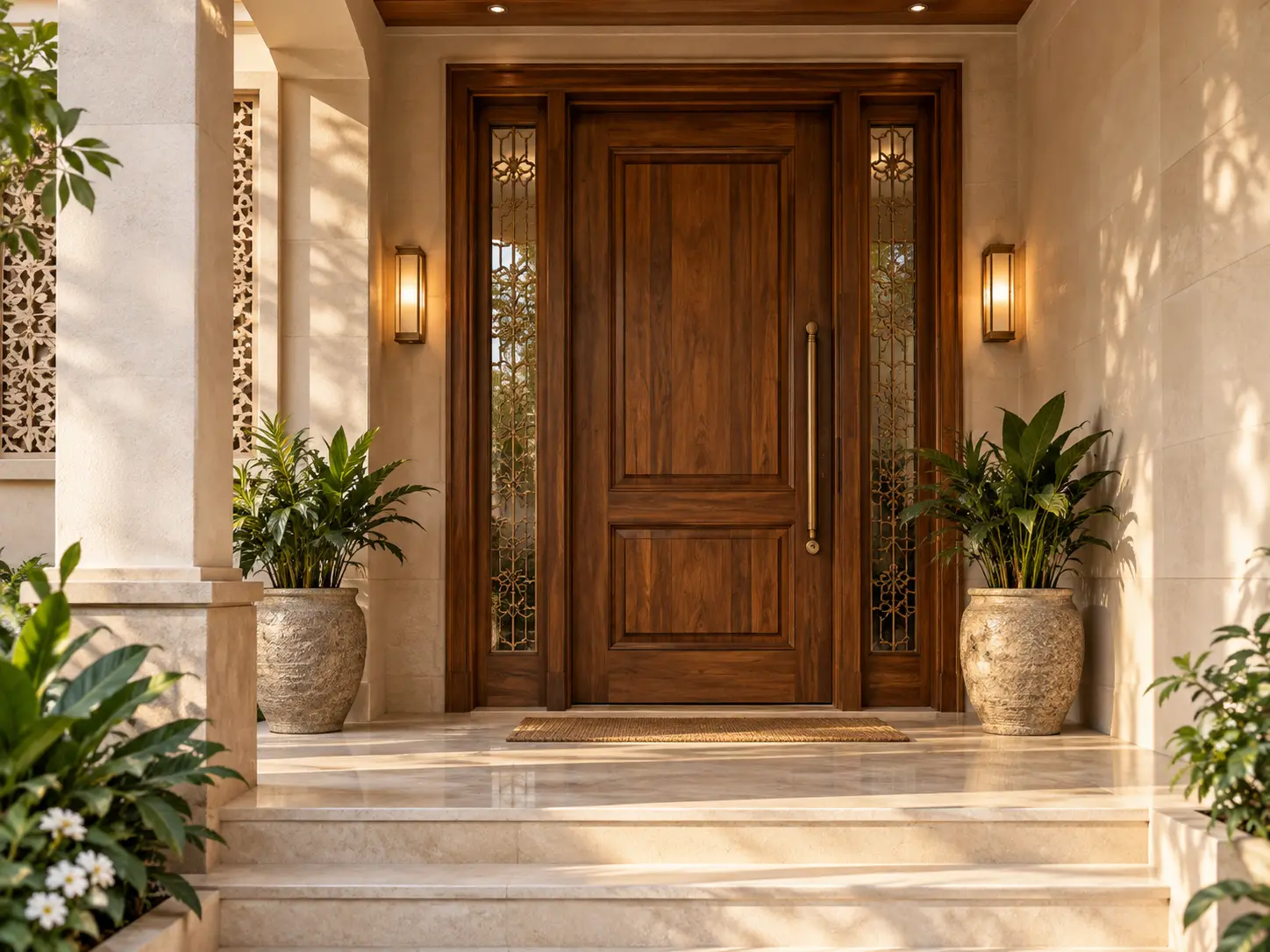 main entrance door for home India wooden front door design concept