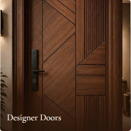 custom designer wooden doors for villas hotels and homes India