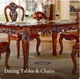 solid wood dining tables and chairs manufacturer India VAVA Woods