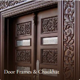wooden door frames chaukhat manufacturer Lucknow VAVA Woods